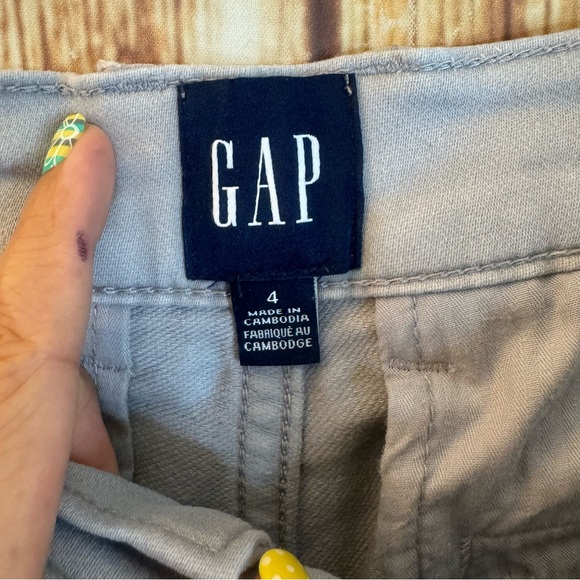 Gap Women’s Light Grey Mid Rise Skinny Pants Size 4 - Picture 7 of 11